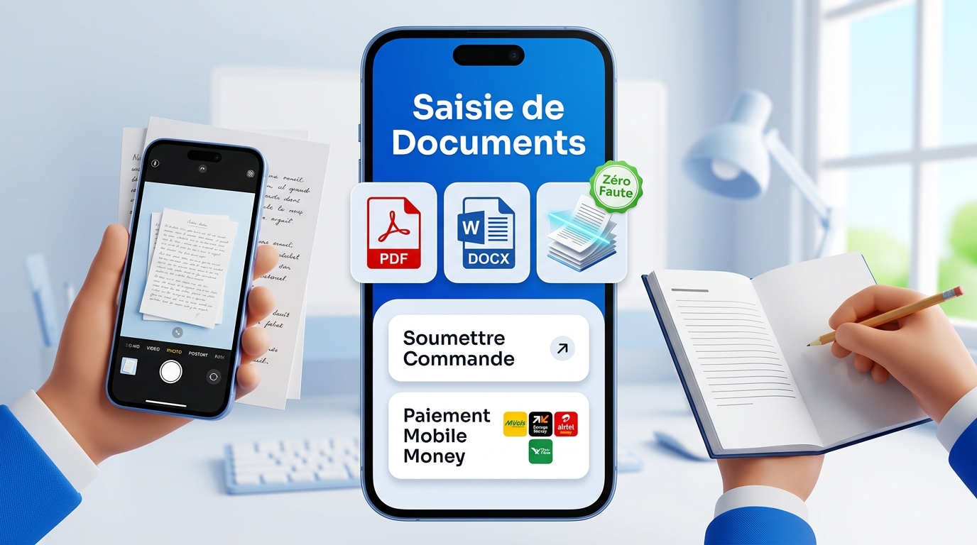 Manaw saisie de documents.